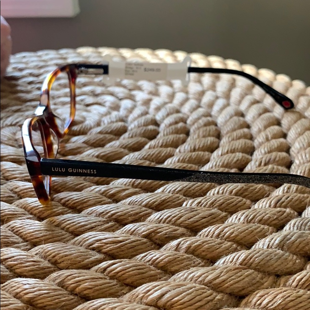 Lulu Guinness Tortoise Eyeglasses